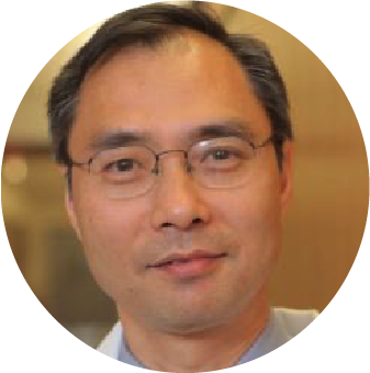 Michio Hirano MD, profile picture, circle.