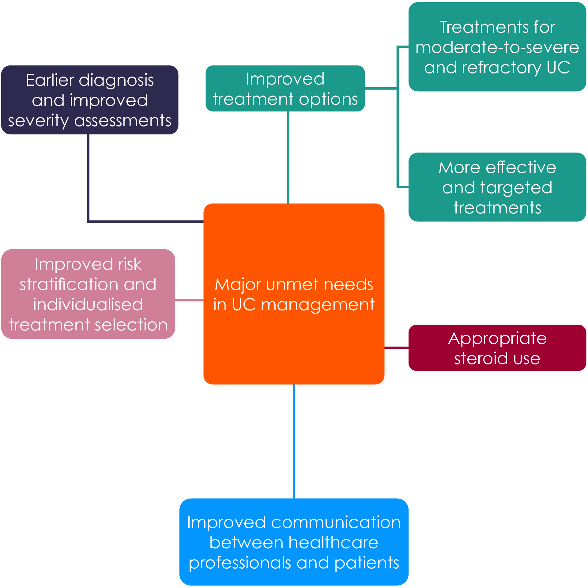 Major unmet needs in the management of ulcerative colitis